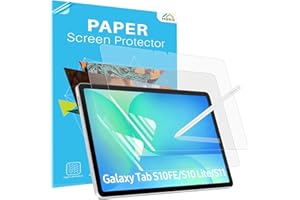 MoKo 2PCS protector de pantalla Paperfeel para Samsung Galaxy Tab S11 S10 Lite S10 FE S9 FE S9 S8 S7 Película PET mate antirreflejos para escribir y dibujar como en papel Alta sensibilidad táctil