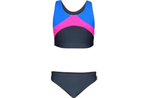 Aquarti Costume da Bagno per Ragazze Bikini Sportivo 2 Pezzi Bambina