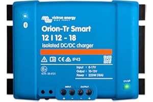 Victron Energy Orion-Tr Smart 12/12-Volt 18 amp 220-Watt Konwerter DC-DC, Izolowany (Bluetooth)
