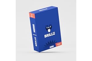 Hilarus BRILLO - Giochi da Tavolo Adulti Alcolici di Carte per Bere ideale per serate tra amici - Idee Regalo per Lei e Lui, per Natale, Amica, Amiche - Regali Simpatici e Divertenti