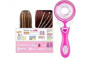 EUNEWR Automatic Hair Braider, macchina per treccia elettrica automatica per capelli fai da te, strumento per acconciature magiche per ragazze, regalo (B)