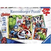 Ravensburger 3x49 Par&ccedil;a Yapboz Avengers