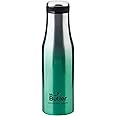 Mr. Butler Duet,Thermosteel Bottle 500ml, Vacuum Insulated Stainless Steel Water Bottle, Keeps Liquid Hot and Cold 24 Hours, Easy to Carry,Travel Friendly Bottle, Green