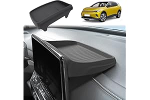 ‎GAFAT GAFAT Kompatibel mit VW ID.4 ID.5 GTX Pro 2021-2025 2026 Mittelkonsole Aufbewahrungsbox, Facelift ID.4 2025 Hinter dem Bildschirm Ablagen Organizer für 10"/12"/12,9" Touchscreen