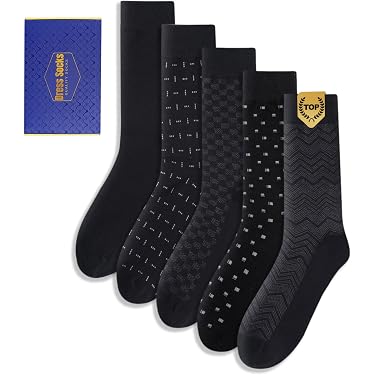 Wildarms Herren-Socken – Atmungsaktiv, Verstärkt, Perfekt Für Anzug & Business