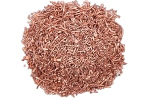 EVEK Copper Granules 99.9% Pure Copper Cu Element 29 Purity Recycled 5000 g (5 kg)