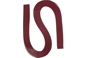 PATIKIL Quilling Papier Weinrot 120 Stück 5mm x 54cm Quilling-Papierstreifen Origami Papier für Quilling Kunst DIY Papierhandwerk Handwerk