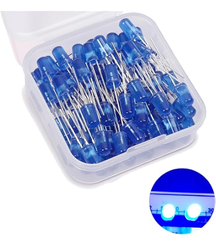 LED blu (trasparente) 5mm | Tech Maker