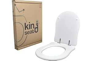 king seat COPRIWATER DEDICATO ANTALIA DOLOMITE. ALTA QUALITA' REALIZZATO IN MDF CERTIFICATO, 100% MADE IN ITALY, CHE DURA NEL TEMPO, Bianco Lucido