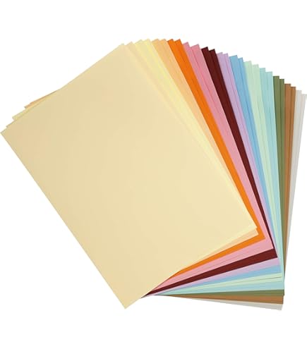 Gekleurd Karton A4 220gsm 72st. - Het Speelgoed Winkeltje