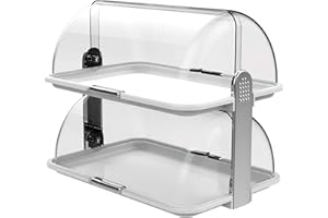 BIESSE CASA CLASSICA Panera Doble Silver, Blanco, 44.2 x 30.5 x 40.5 cm