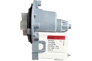 ALGOMAS® Ablaufpumpe für Waschmaschine | Code 8014025011615 und RS0789 | kompatibel mit Askoll, Corberó, Gorenje, Otsein, Samsung, Zanussi, LG