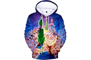YIMIAO Herren und Damen Weihnachten Christmas Hoodies Lustige kreative 3D Pullover Sweatshirt für Jungen Mädchen