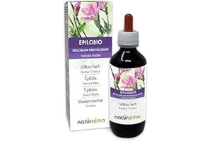 Epilobio (Epilobium parviflorum) erba Tintura Madre analcoolica Naturalma - Estratto liquido gocce 200 ml - Integratore alimentare - Vegano