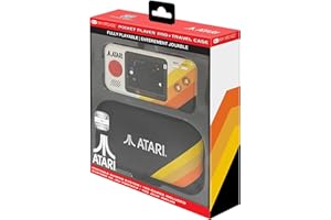 MY ARCADE DGUNL-7146 Atari Pocket Player Pro Système de jeu portable avec étui de transport