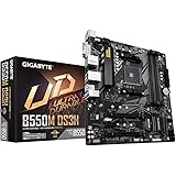 GIGABYTE B550M DS3H (AM4 AMD/B550/Micro ATX/Dual M.2/SATA 6Gb/s/USB 3.2 Gen 1/PCIe 4.0/HMDI/DVI/DDR4/carte mère)