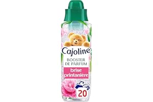 Cajoline Parfum de linge liquide infusé en perles booster pour lessive, Brise Printanière Elixir, 20 lavages 460ml