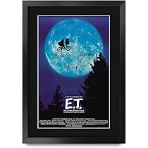 HWC Trading E.T. The Extra-Terrestrial A3 Incorniciato Firmato Regalo Visualizzazione Delle Foto Print Immagine Autografo Stampato Per Gli Appassionati Di Cinema