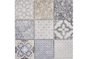 CONWIRE Jasba Mosaik Keramik mehrfarbig matt Retrooptik Wand Boden Innen Außen Wohnraum Küche Bad Dusche Schwimmbad