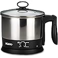 AGARO Esteem Multi Kettle 1.2 Litre, 600W with 3 Heating Modes & Rapid Boil Technology (Silver)