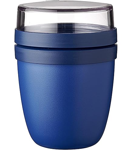 Mepal - Contenitore Della Merenda Ellipse 500 Ml - Nordic Sage Pratico Porta Pranzo Adatto Per Luso Nel Microonde E Nel Congelatore Contenitore Per Alimenti 81191075