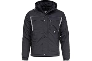 BWOLF DRIFT ICE Arbeitsjacke Herren Winter Arbeitsjacke Herren Wasserdicht Reflektierende Jacke Herren