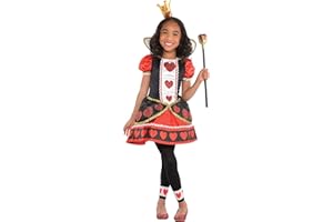 amscan Childrens Queen of Hearts Book Week Fancy Dress Costume