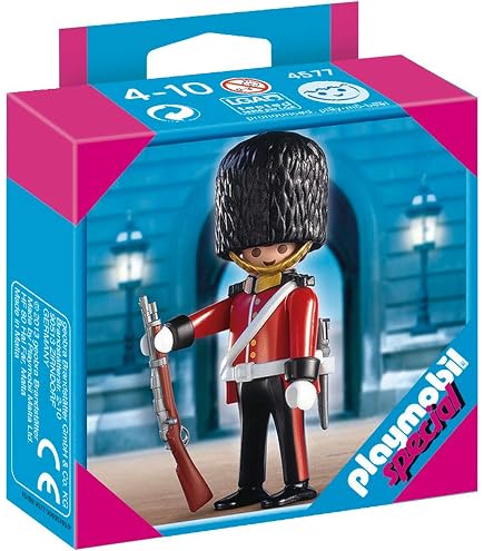 PLAYMOBIL 9050 Garde Royal Avec Guérite - Set De Jeu Sentinelle Royale Pour Enfants