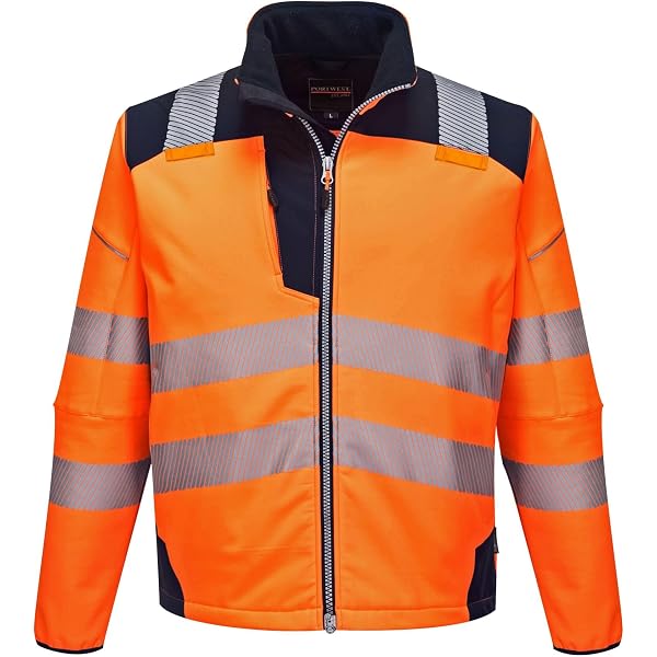 Giacca Softshell Da Lavoro Nitras Motion Tex Viz – Giallo Neon, Altamente Riflettente, Antivento E Impermeabile
