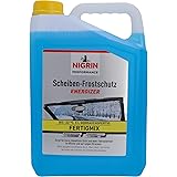 Nigrin 20563 Scheiben-Frostschutz, bis -22° C wirksam, schneller, schlierenfreier und effektiver Scheibenreiniger, 5 l Kanist