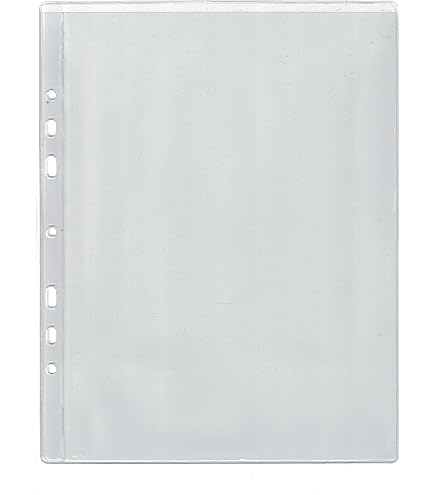 BUSTE FORATURA UNIVERSALE FAVORIT - Confezione Da 25 Pezzi Trasparenti Per Banconote E Collezionismo - Foto 9