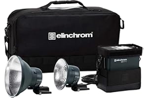 ELINCHROM ELB 500 TTL DUAL TO GO SET DE EQUIPO PARA FOTO ESTUDIO