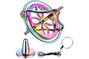 Norme Giroscopio in Metallo Giroscopio con Trottola Anti-gravità Equilibrio Giocattolo Regalo Educativo Colorato