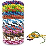 Ding Yongliang Braccialetti Antizanzare, Braccialetti Repellenti con Olio Essenziale Vegetale Naturale Zanzara Insetti per Ba