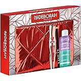 Deborah Milano - Set Regalo Donna Pochette Occhi, Include Mascara Instant Maxi Volume con Olio di Melograno, Matita Occhi 24 