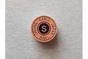 KAMUI BRAND Kamui Original Billardqueue-Spitzen laminiert 10 Schichten Billard Zubehör Größe 14mm Härte Version S