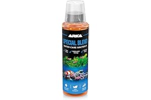 Aquarium bacteria 236 ml – biological nitrate remover & waste cleaner – improves water clarity & odour control – for medium aquariums – ARKA Special Blend