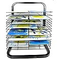 Art Drying Rack | Mobile Metal Rack with Removable Shelves | Drying and Storage Solution for Preschool Art Projects, Studios, and Craft Rooms (15 Shelves)