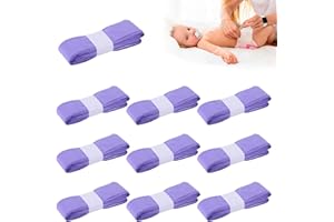 PORCYCO Nappy Bin Refills - 10Pack Scented Nappy Bags Diaper Pail Refill Bags Compatible With Genie/Tommee/Angelcare Tippee And Twist and Click Refill Cassettes (Cartridge Not Include)