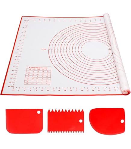 Mattarello In Silicione Remeel Con Maniglia In Legno - Antiaderente, Per Pizza E Pasta, 30cm - Foto 8