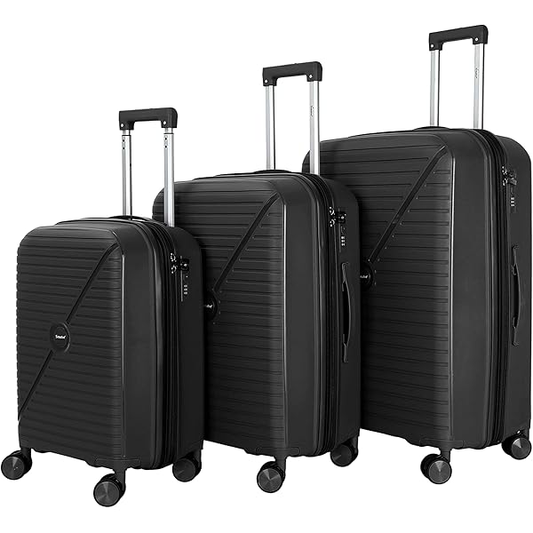 Housse De Valise Imperméable 7-Mi - Protection Anti-Poussière Et Anti-Rayures, Trolley 28-30 Pouces, Lavable, Noir Élégant
