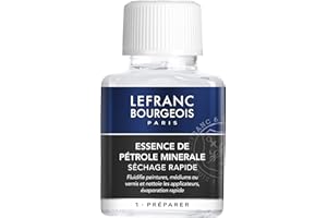 Lefranc Bourgeois Additif - Essence de Pétrole Minérale Flacon 75ml