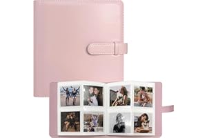 Amazing Works Álbum de fotos de 288 bolsillos para cámara Fujifilm Instax Square SQ1/SQ6/SQ10/SQ20,Mini Shot 3 Square,Mini Shot 3 Square Printer,Kodak Mini 3 Square,álbum de fotos cuadrado