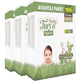 Baby Turco Doğadan Mega Avantaj Paketi Pofuduk Bebek Bezi 5 Numara Junior 234 Adet