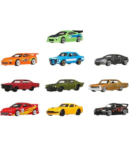 ミニカー Hot Wheels FURIOUS&FAST COLLECTION All Hot Wheels Fast and Furious 5Pk: Amazon.de: Toys