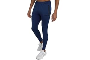 TCA Hombre Rapid Pantalon con Bolsillos con Cremallera - Pantalones Chandal Pistero