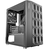 Antec NX200M, Micro-ATX Mini Kule Kasası, 120mm Arka Fan Dahil, Mesh &Ouml;n Panel, NX Serisi, Siyah