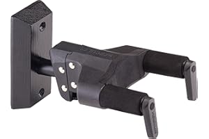 H HERCULES HERCULES Stands HCGSP-38WBK+ - Supporto da parete per chitarra (GSP38WBK-PLUS)