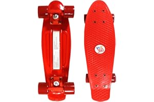 EGO 360 16" / 22" Kids Cruiser Skateboard Mini Complete Skateboard for Children Beginners Girls Boys Unisex Retro Skaters Skatepark 6 COLOURS