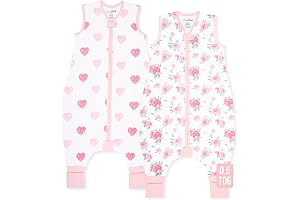 W/ Feet 0.5 TOG Roses/Hearts (2-pack)